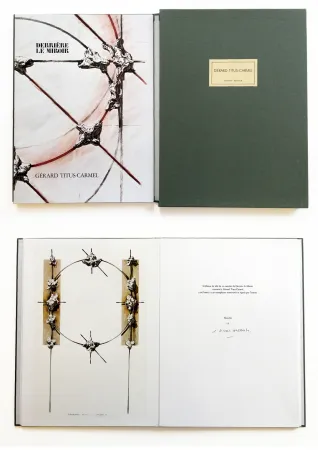 Libro Ilustrado Titus Carmel - Derrière le Miroir n° 243. GÉRARD TITUS-CARMEL (Janvier 1981). TIRAGE DE LUXE SIGNÉ.