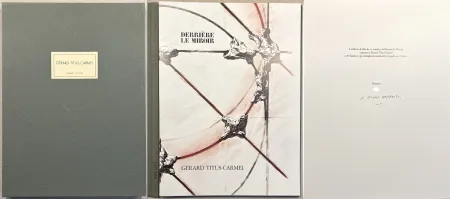 Libro Ilustrado Titus Carmel - Derrière le Miroir n°243. GÉRARD TITUS-CARMEL. Janvier 1981. TIRAGE DE LUXE SIGNÉ PAR L'ARTISTE.