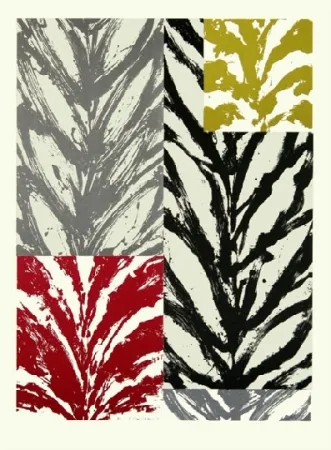 Litografía Titus Carmel - Feuillée I