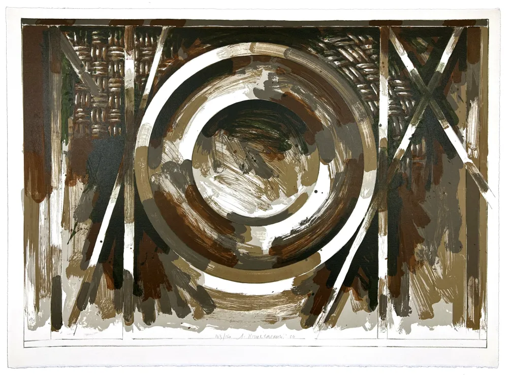 Litografía Titus Carmel - Sans titre 3