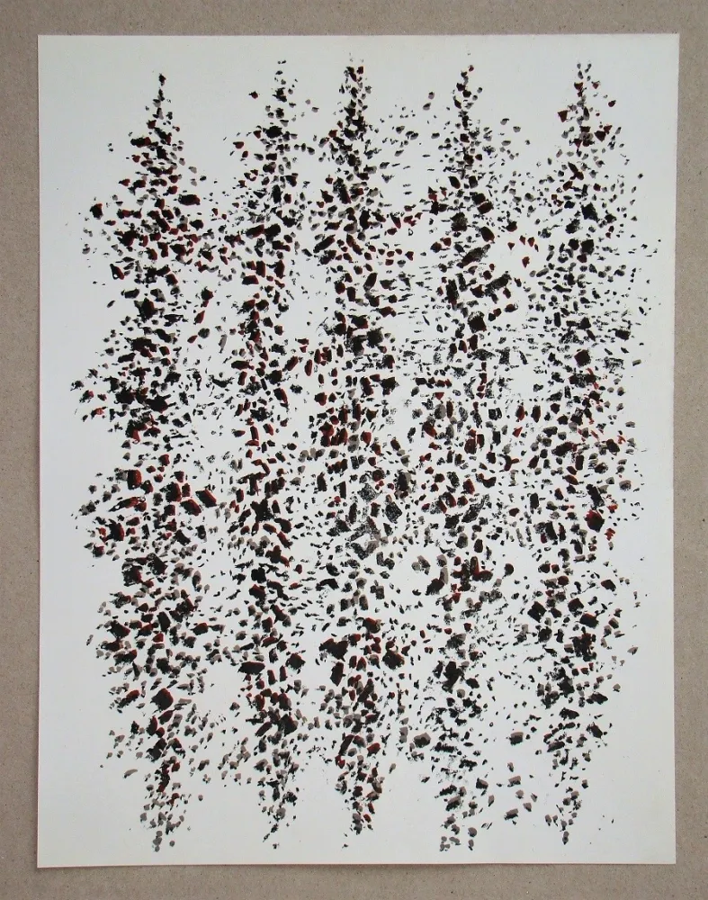 Litografía Tobey - Composition