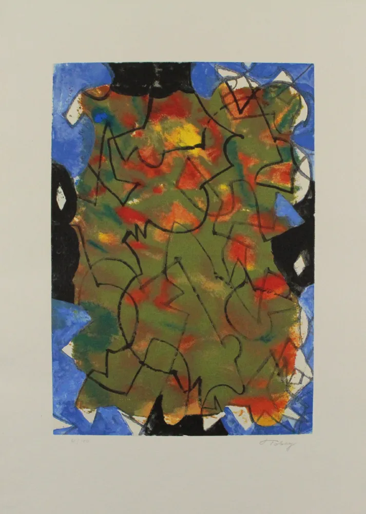 Litografía Tobey - Glowing Fall