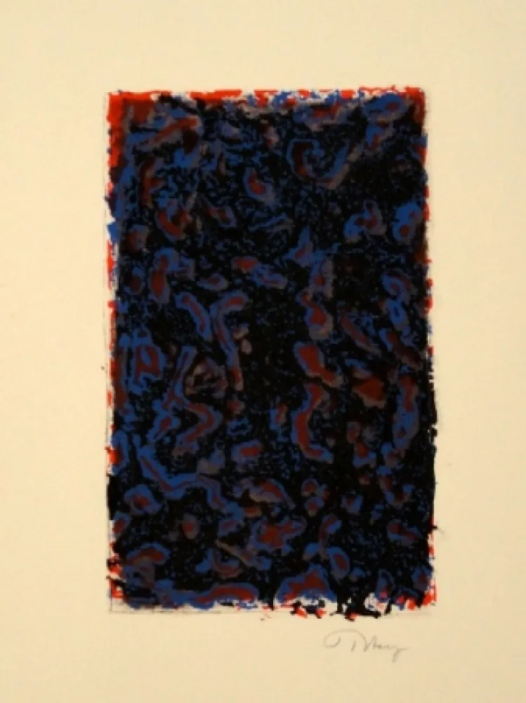 Litografía Tobey - Komposition