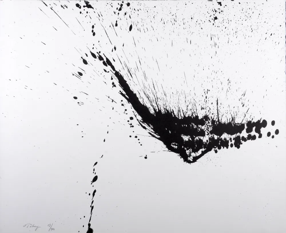 Litografía Tobey - Sumi - Hand-signed