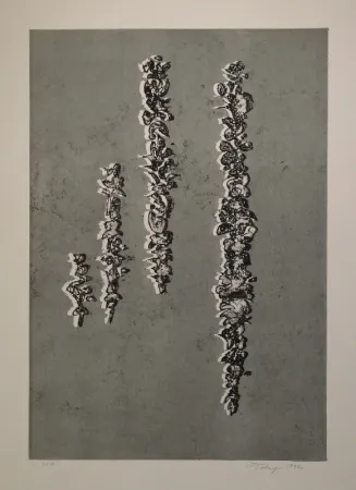 Aguatinta Tobey - They’ve come back I