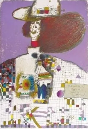 Litografía Tobiasse - Composition