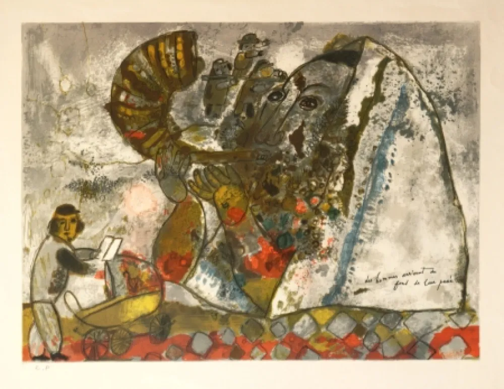 Litografía Tobiasse - 		