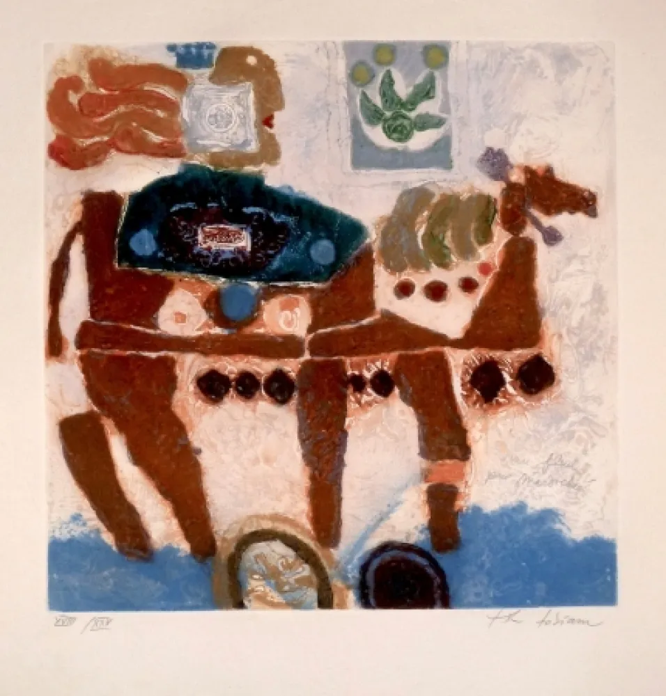 Carborundo Tobiasse - Une fleur 