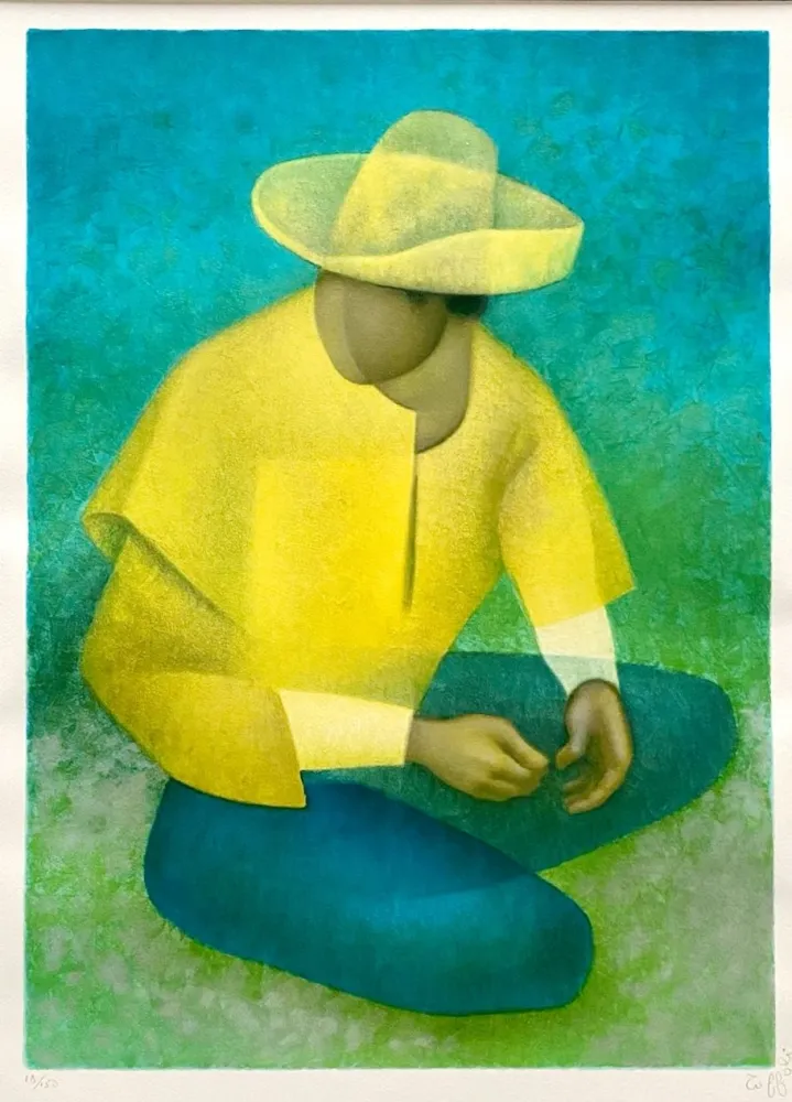 Litografía Toffoli - Le Mexicain