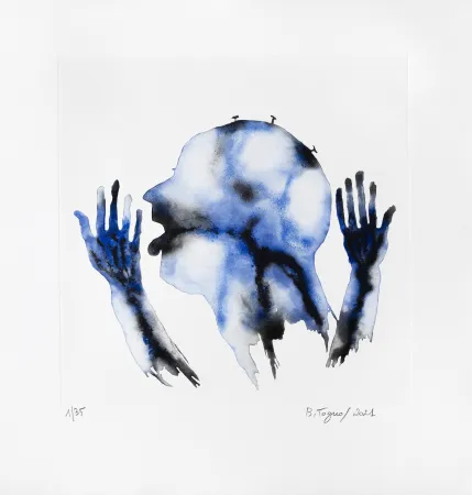 Grabado Toguo - Menchum