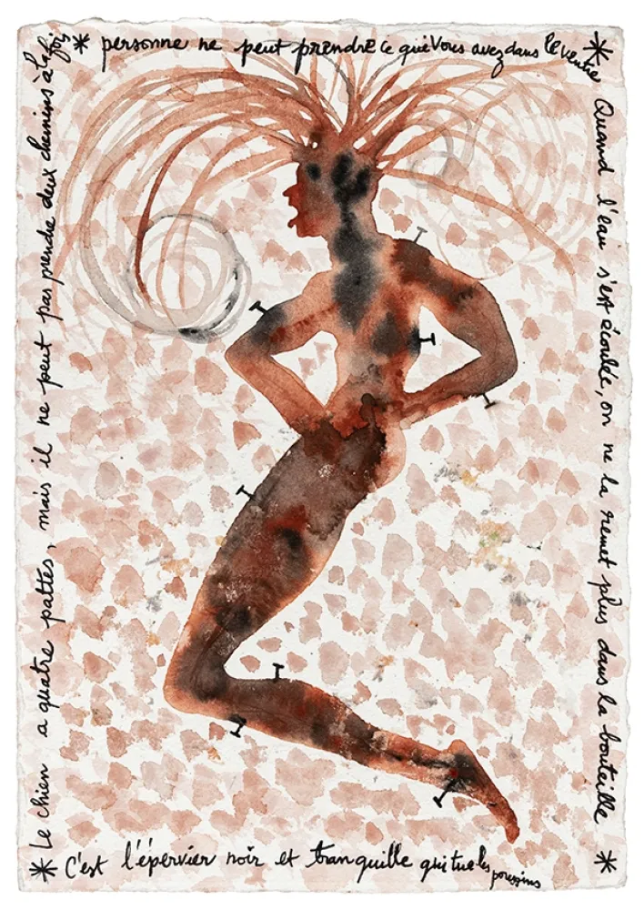 Estampa Numérica Toguo - Nu (collection Naked)