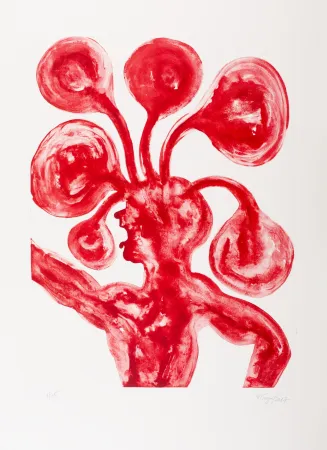 Litografía Toguo - Pump Up Mind