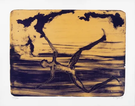 Litografía Toguo - Spring cleaning