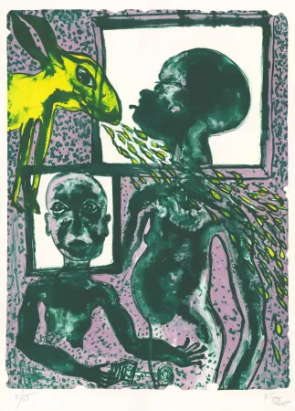 Litografía Toguo - Supernatural