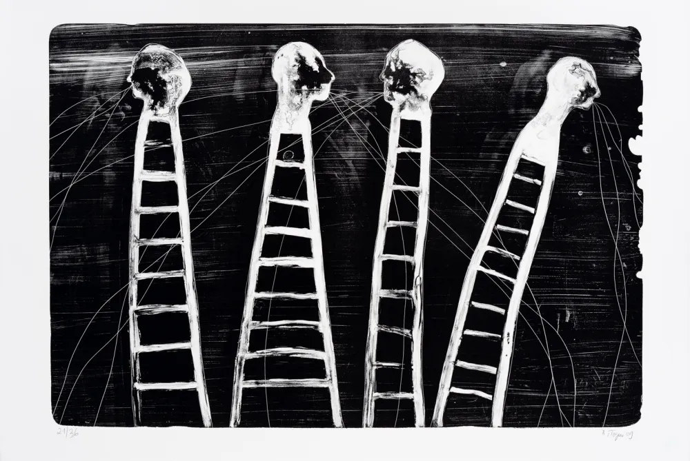 Litografía Toguo - Wild Hopes