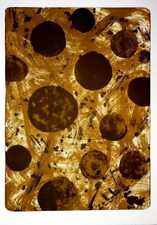 Litografía Tøjner - Recherche de formes dispersées I