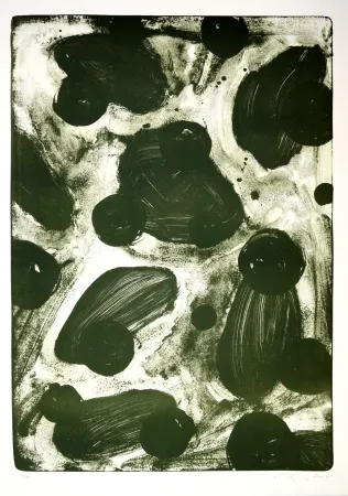 Litografía Tøjner - Recherche de formes dispersées II