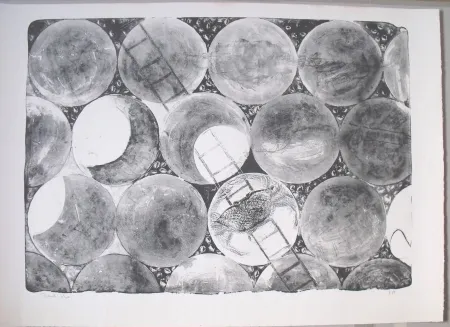 Litografía Toledo - Cangrejo