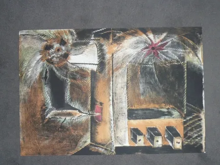 Litografía Toledo - Hommage à Joan Prats