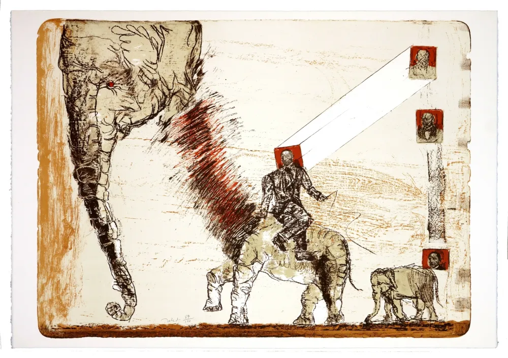 Litografía Toledo - Juarez