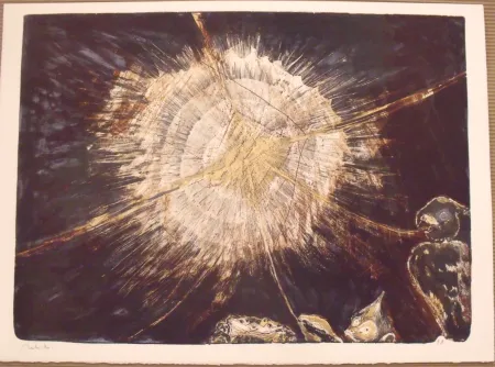 Litografía Toledo - La Luz