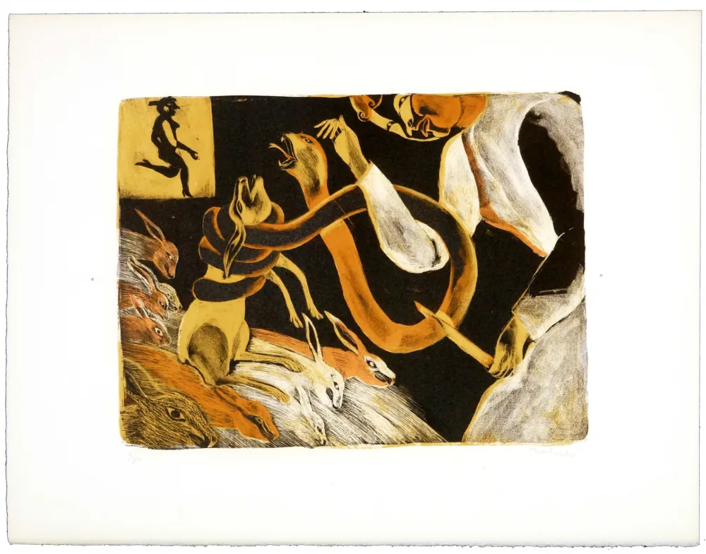 Litografía Toledo - No Title