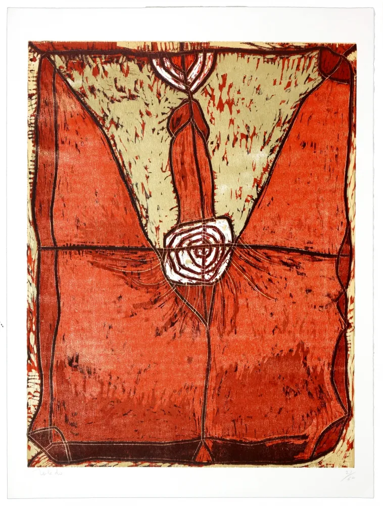 Litografía Toledo - Phallus