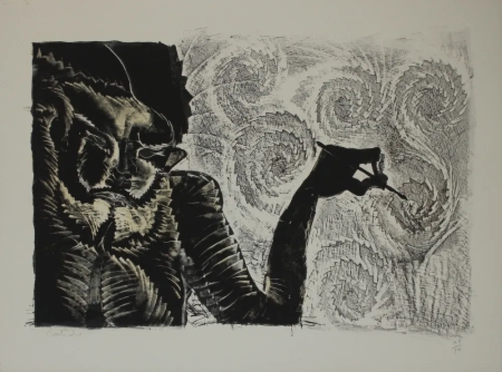 Litografía Toledo - Reillete