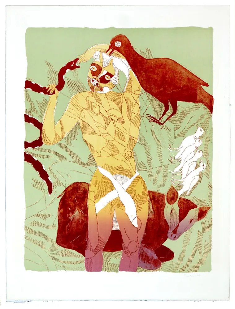 Litografía Toledo - Sans titre