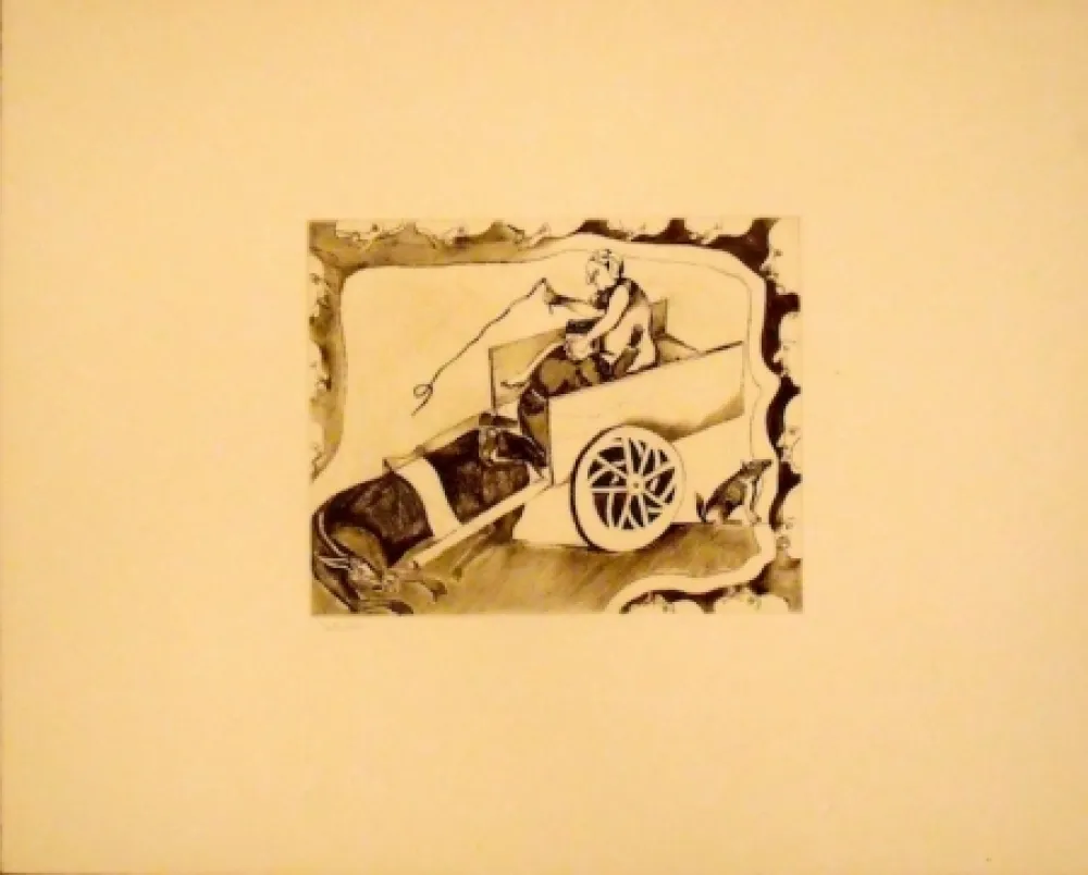 Aguafuerte Y Aguatinta Toledo - Sans Titre