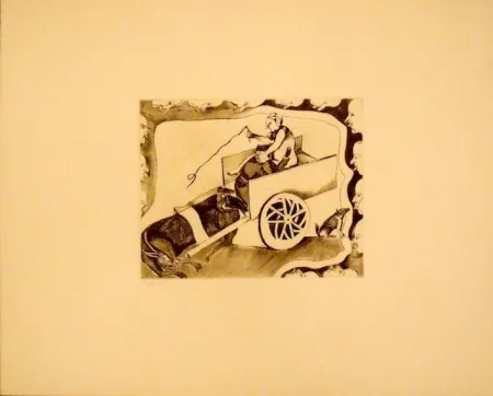 Aguafuerte Y Aguatinta Toledo - Sans Titre