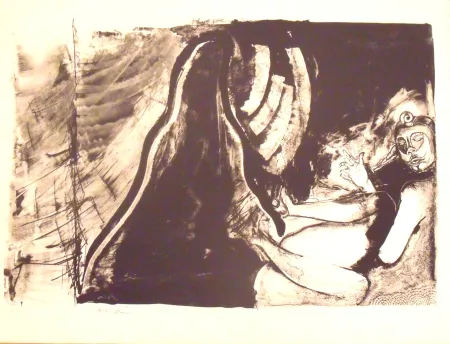 Litografía Toledo - Sin titulo