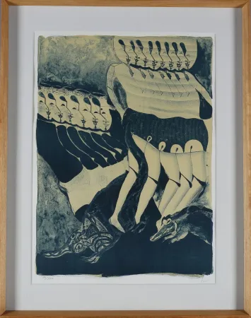 Litografía Toledo - Untitled 