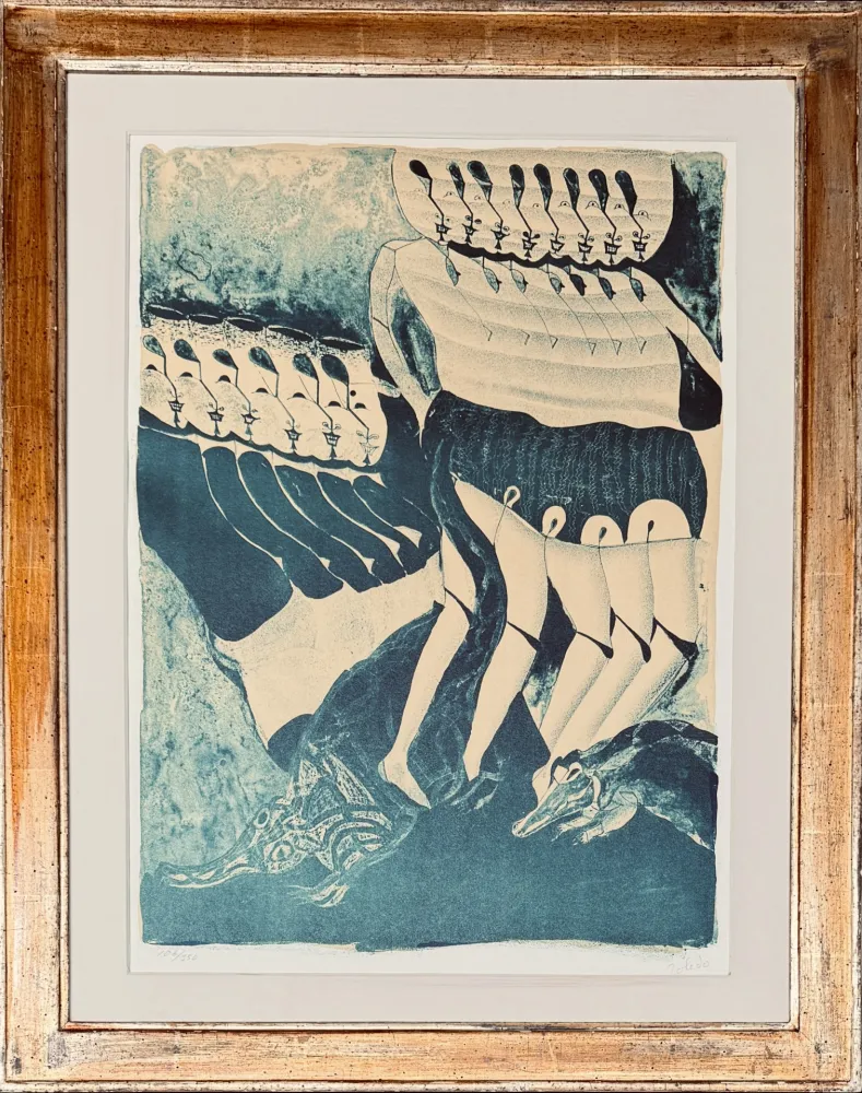 Litografía Toledo - Untitled  