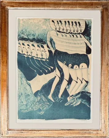 Litografía Toledo - Untitled  