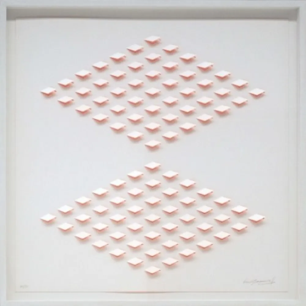 Litografía Tomasello - S/T 2 - Naranja