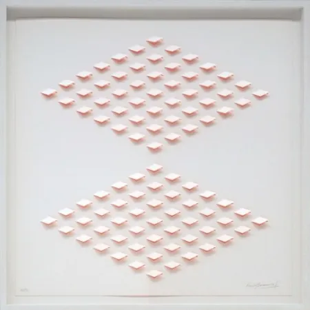 Litografía Tomasello - S/T 2 - Naranja