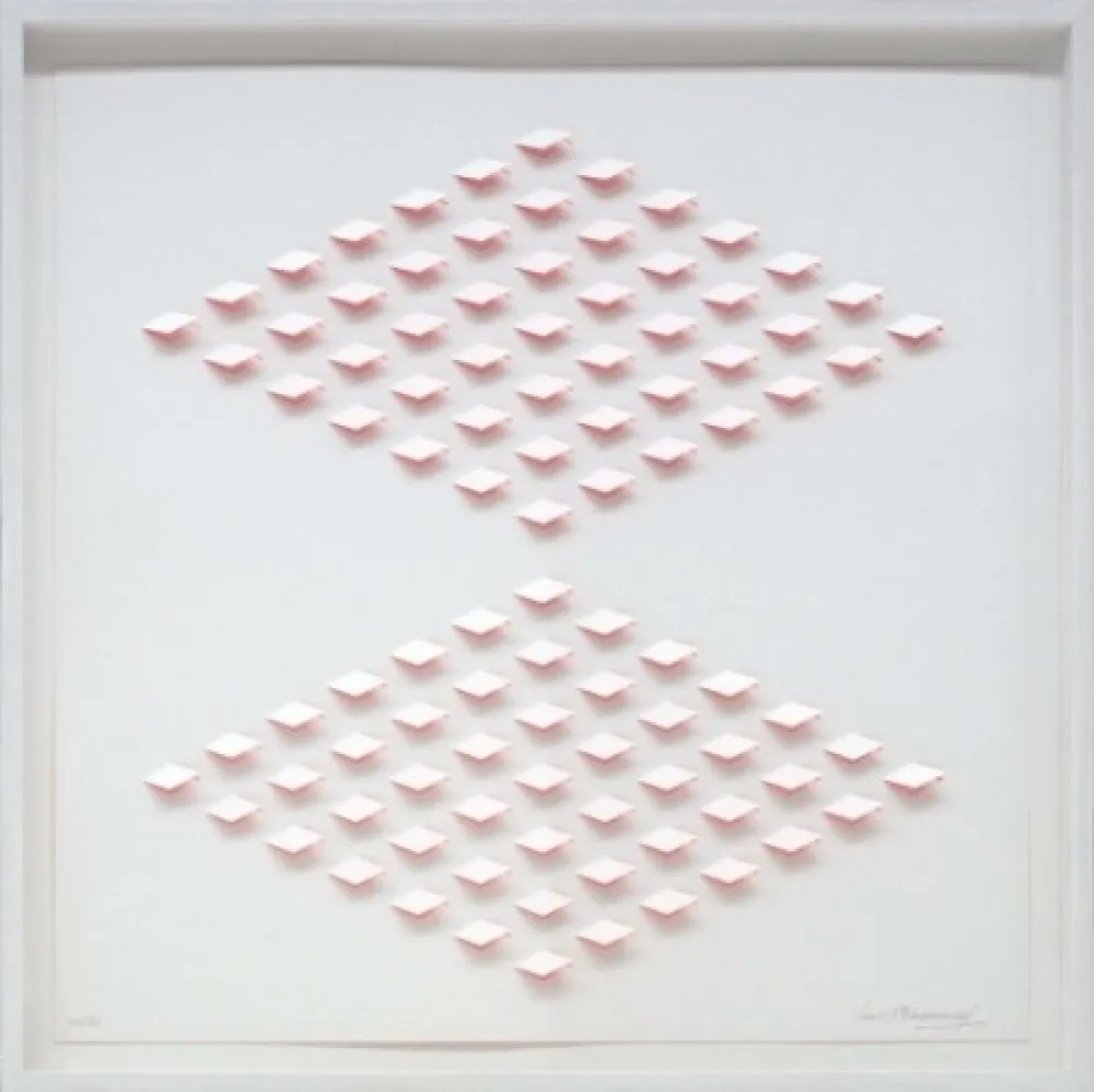 Litografía Tomasello - S/T 2 Rosa