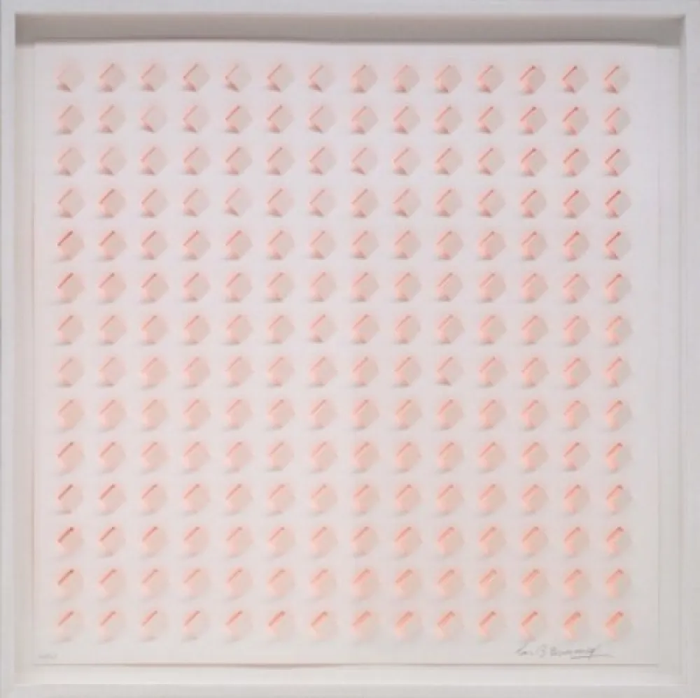 Litografía Tomasello - S/T 3 - Naranja