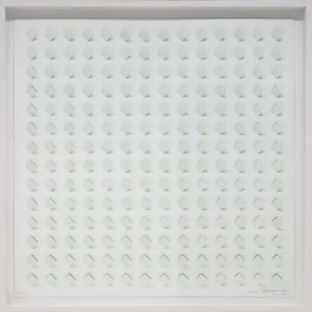 Litografía Tomasello - S/T 3 - Verde