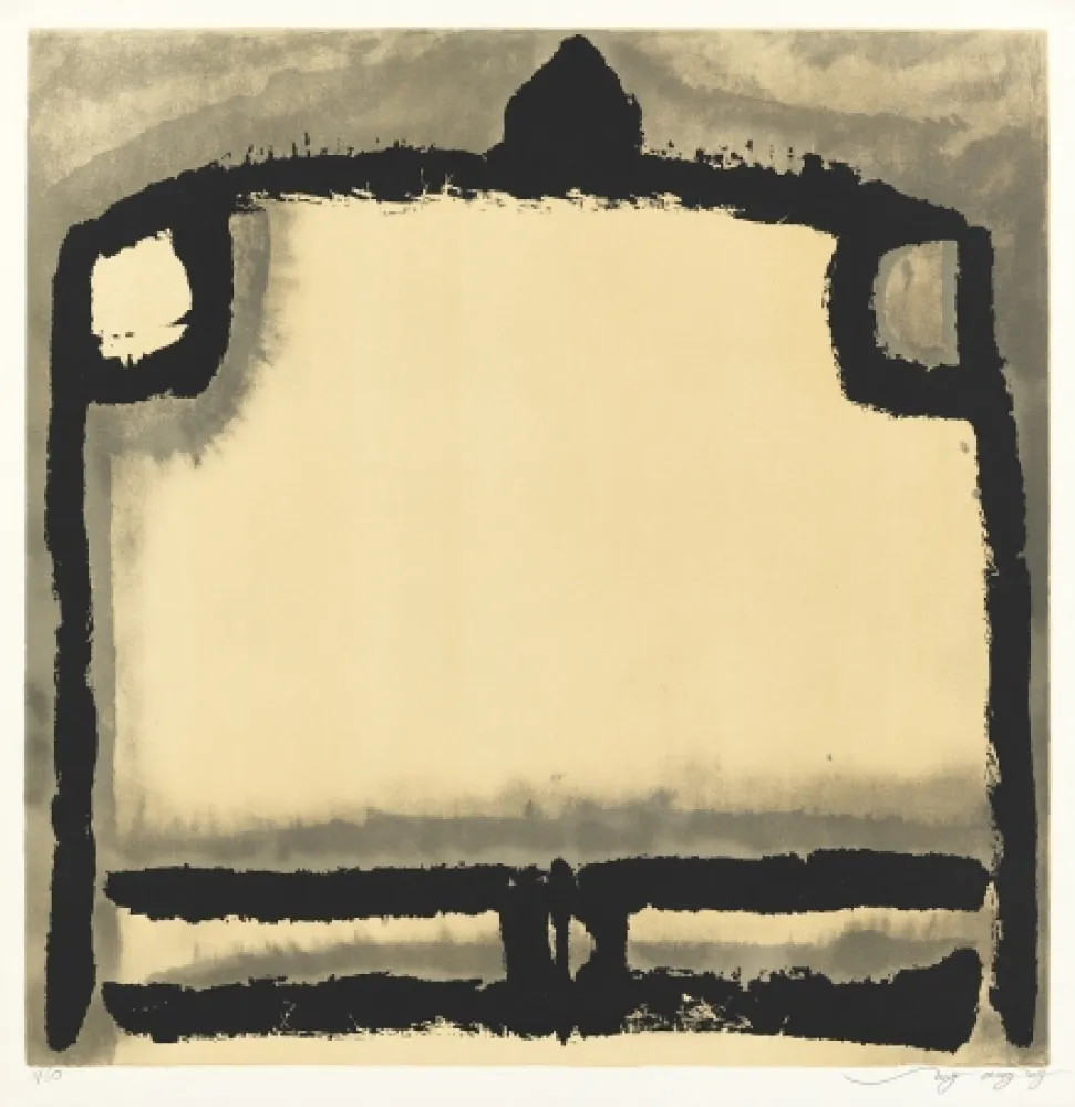 Litografía Tongzhengang - Le vide