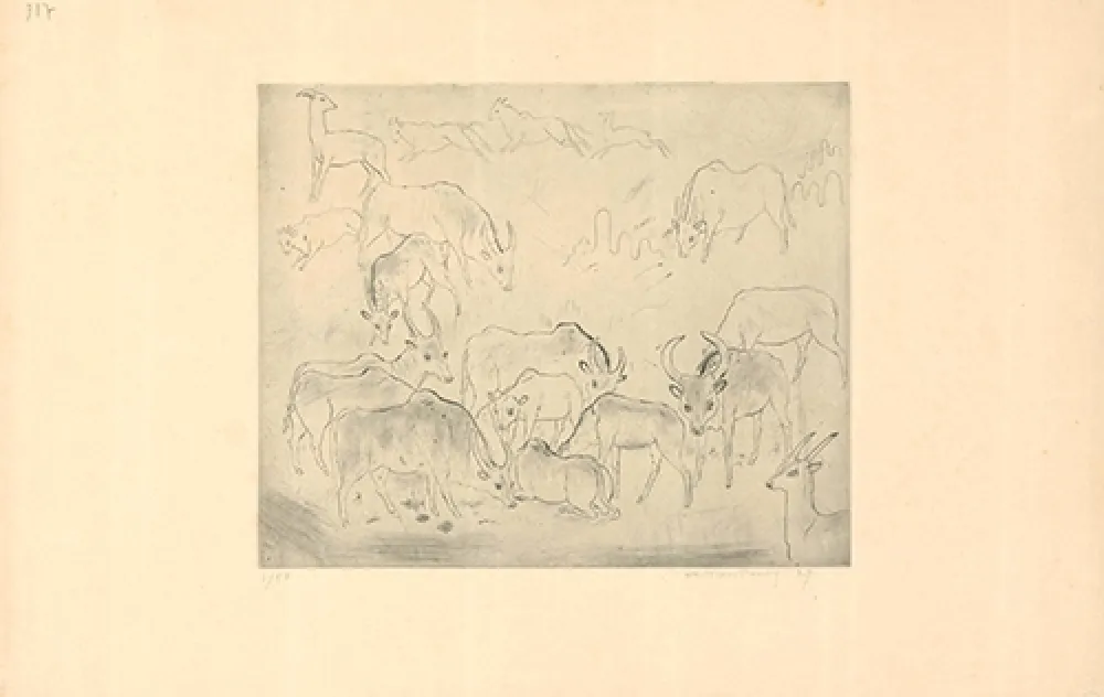 Aguafuerte Y Aguatinta Tonny - Untitled