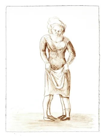 Litografía Topor - 6 Neuf Grâces