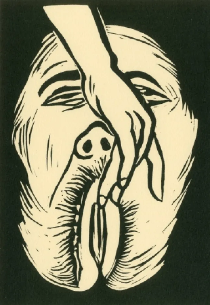 Linograbado Topor - Annulaire