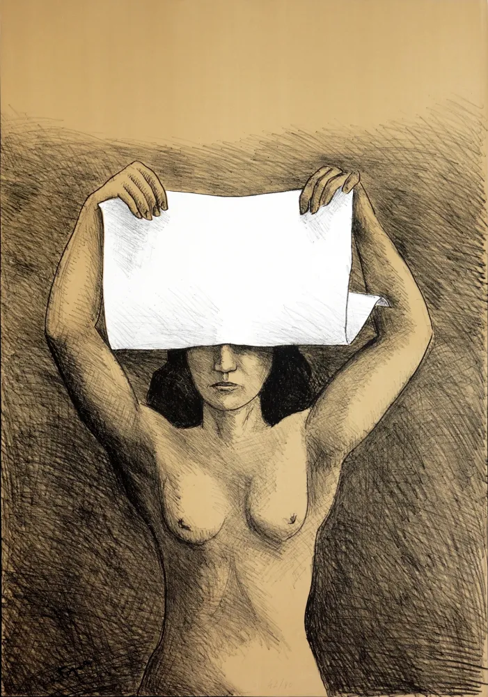 Litografía Topor - Mois de l'estampe