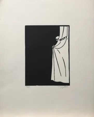 Linograbado Topor - Next