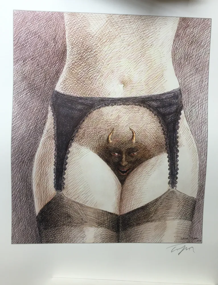 Offset Topor - Sans titre