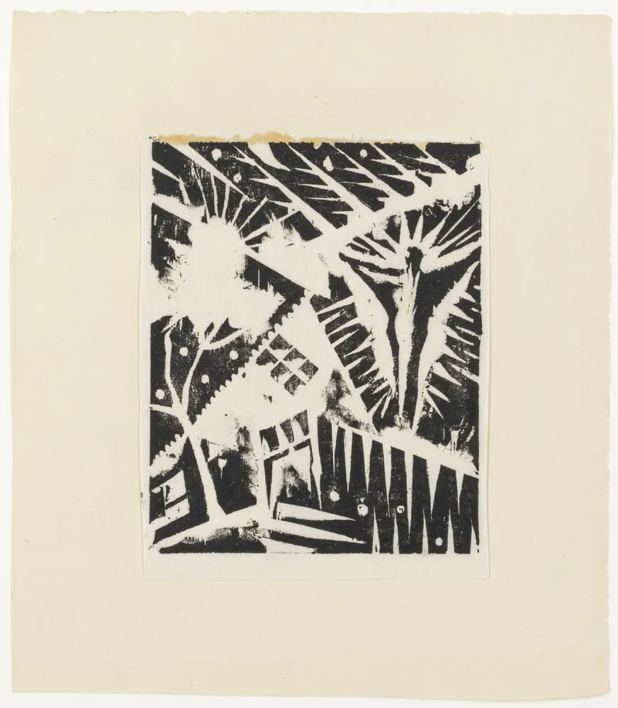 Grabado En Madera Topp - Spektrale Figur (Spectral Figure)