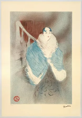 Litografía Toulouse-Lautrec - Elsa la viennoise