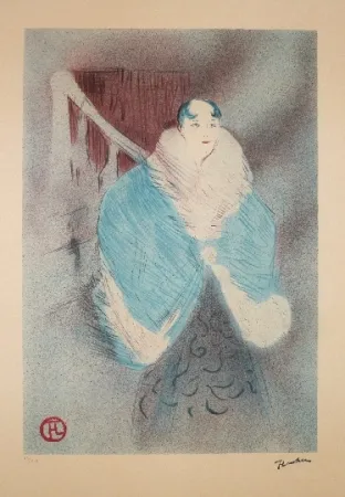Litografía Toulouse-Lautrec - Elsa la viennoise